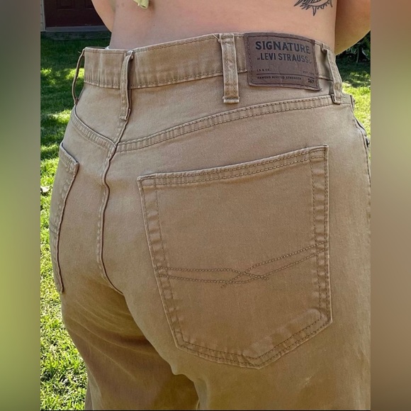 LEVI KHAKI PANTS - Picture 1 of 3